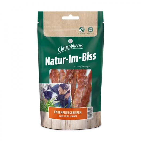 Christopherus Dog Snack Entenfiletstreifen 12x 70g